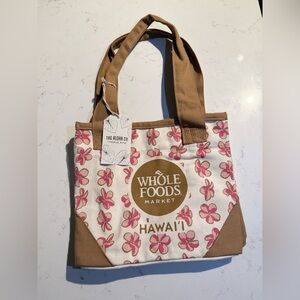 Whole Foods [Hawaii Exclusive]
Mini Eco Tote Bag-Plumeria